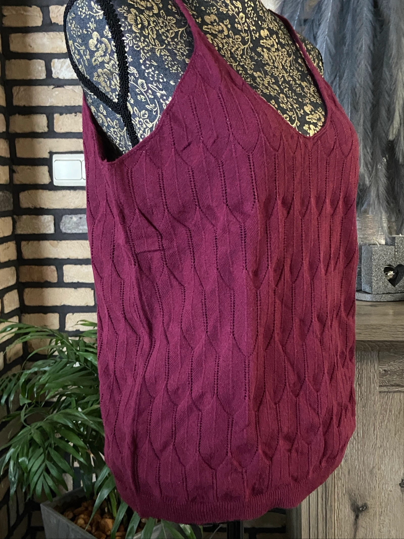 Knitted tank top – photo 3